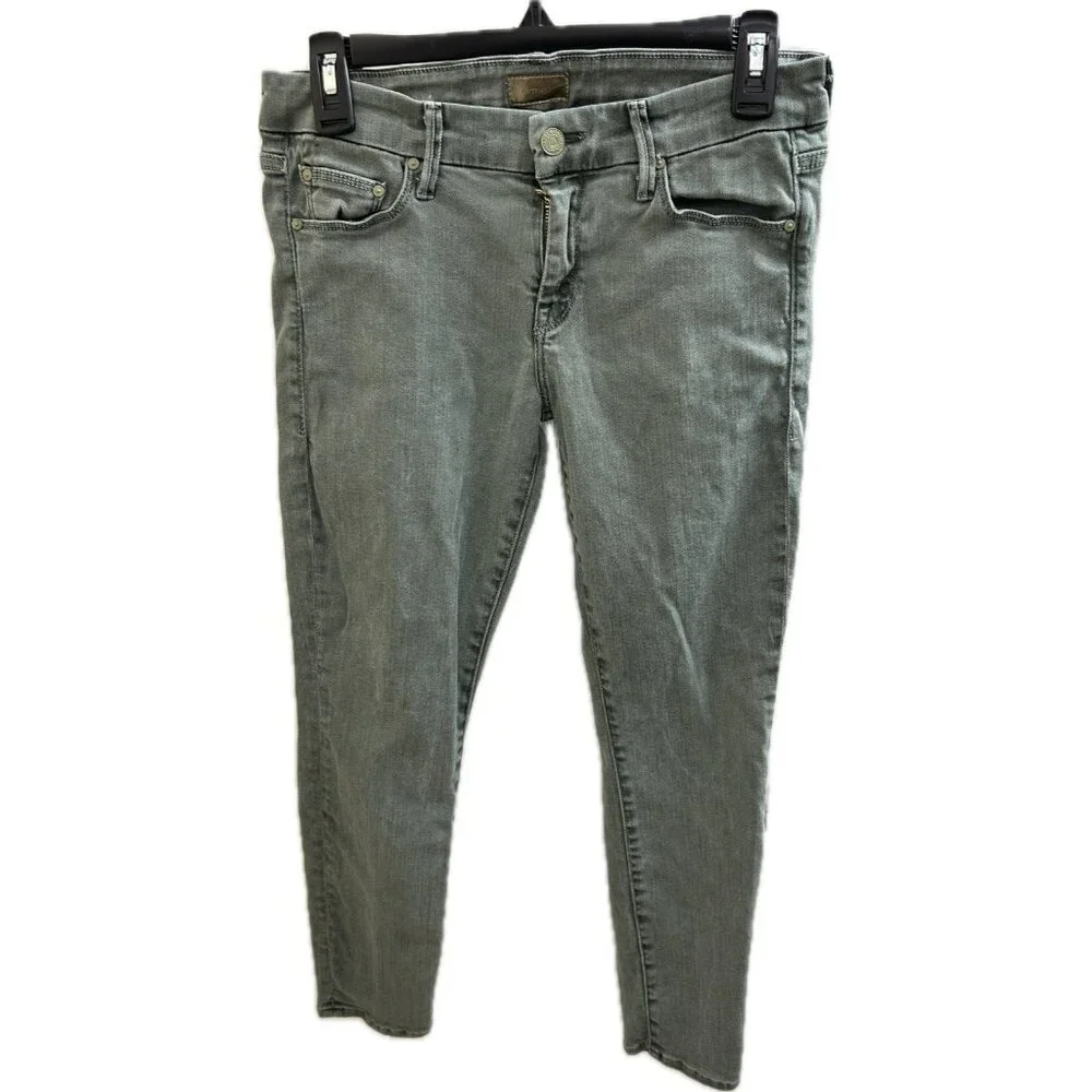 Mother Jeans Womens 29 Fantasy Forest The High Waisted Looker Ankle